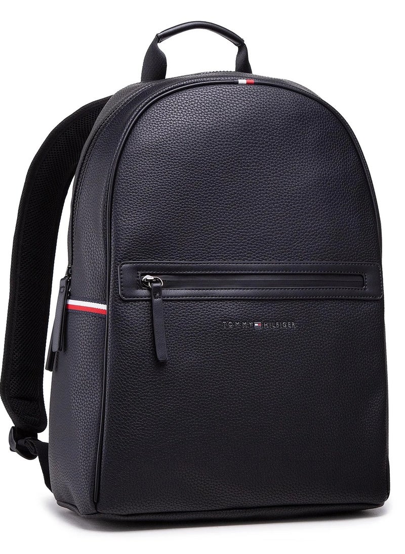 Tommy Hilfiger Plus - Tommy Hilfiger Men's Essential Backpack, Black, One Size, black - Image 1