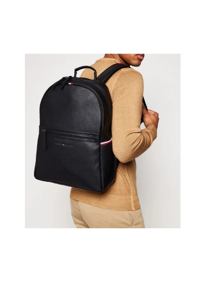 Tommy Hilfiger Plus - Tommy Hilfiger Men's Essential Backpack, Black, One Size, black - Image 1