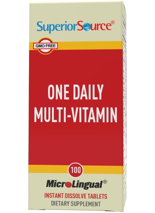 Superior Source One Daily Multi Vitamin (100 Tablets)  - Image 5