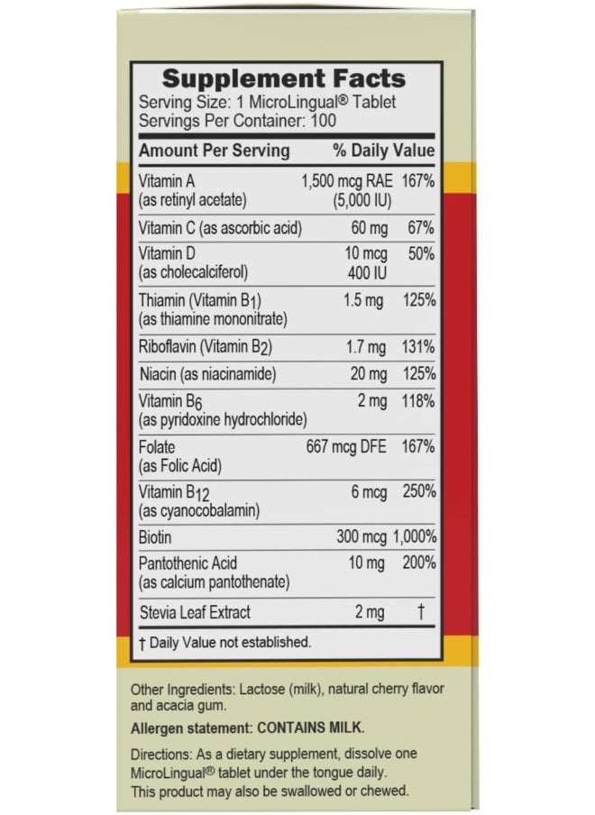 Superior Source One Daily Multi Vitamin (100 Tablets)  - Image 3