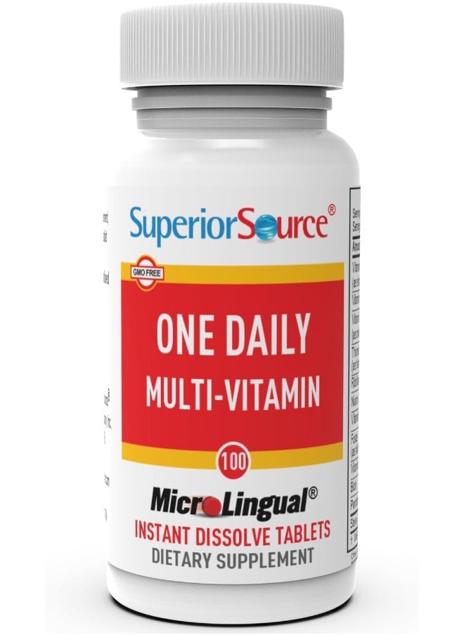Superior Source One Daily Multi Vitamin (100 Tablets)  - Image 4