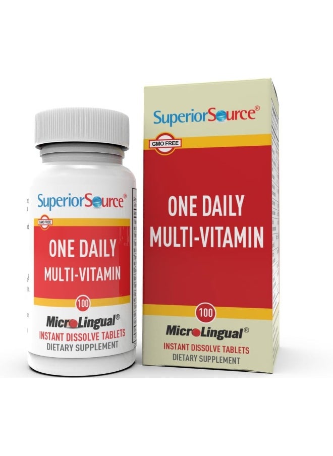 Superior Source One Daily Multi Vitamin (100 Tablets)  - Image 2