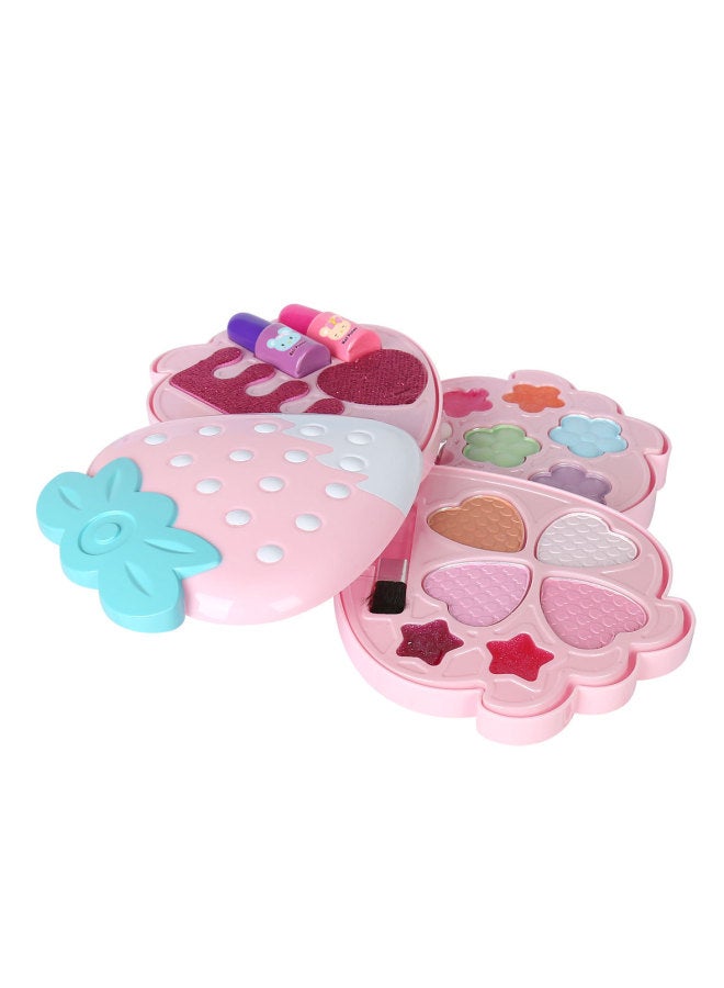 68825 Children's Cosmetics Toy Girl Suit Princess Makeup Box Little Kids Baby Girl Strawberry Wholesale-Colors:68836 Ice Cream Make-up Box