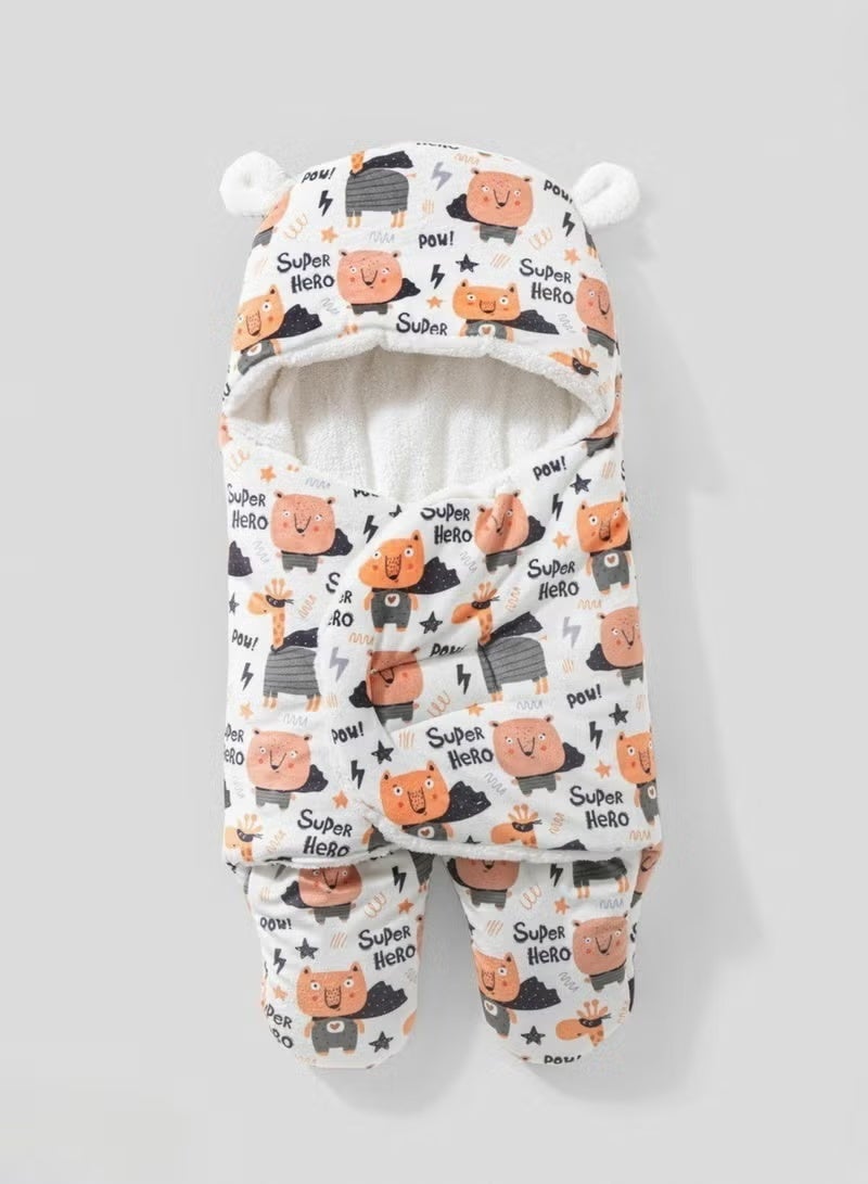 full moon 1 Newborn Swaddle Sack, Wearable Blankets Wrap for Baby