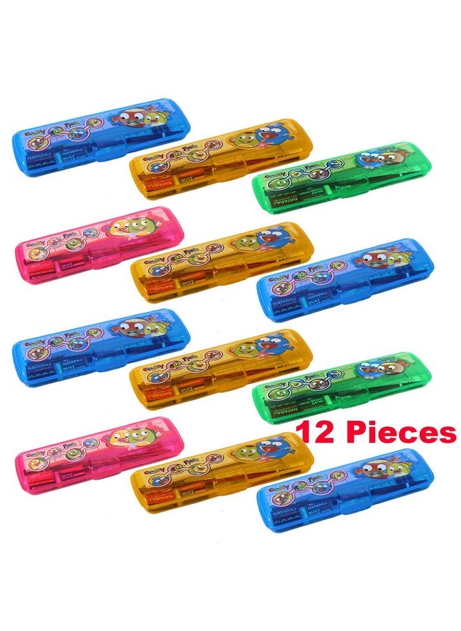 LUCID...We Build Relations LUCID...We Build Relations kids Pencil Case Set, Pencil, Erasers, Scale, Sharpener, Box, Best Happy Birthday Return Gift For Boys And Girls With Complementary Gift Wrap - Pack Of 12, Multi  - Image 2