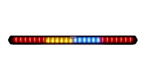 RIGID INDUSTRIES - 901802 Chase Rear Facing, 27 Mode, 5 Color LED Light Bar 28-inch Surface Mount (28 inches) - Image 1