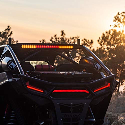 RIGID INDUSTRIES - 901802 Chase Rear Facing, 27 Mode, 5 Color LED Light Bar 28-inch Surface Mount (28 inches) - Image 4