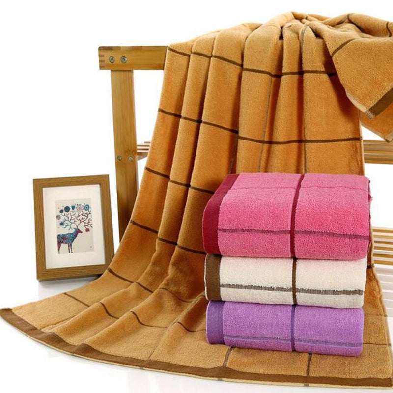 1Pcs Cotton Bath Towels Ultra Soft Highly Absorbent for Bathroom 140*70cm - Image 5