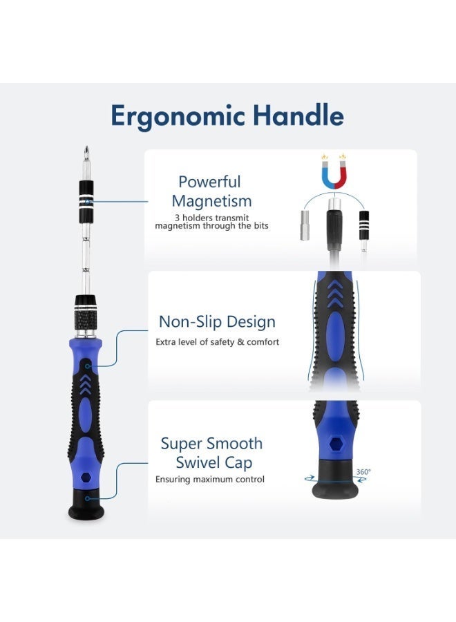 58 قطعة من مجموعة المفك الدقيقة، ومجموعة من أدوات الصيانة الإلكترونية، ومجموعة من الأقراص المغناطيسية ذات المحاور المرنة، وهاتف محمول، وهاتف ذكي، وجهاز ألعاب فيديو، وجهاز كمبيوتر، وجهاز حاسوب لوحي - Image 4