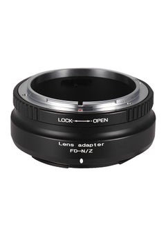 NIBEMINENT Lens Mount Adapter Ring For Canon FD To Nikon Z6 Z7 Black  - Image 3