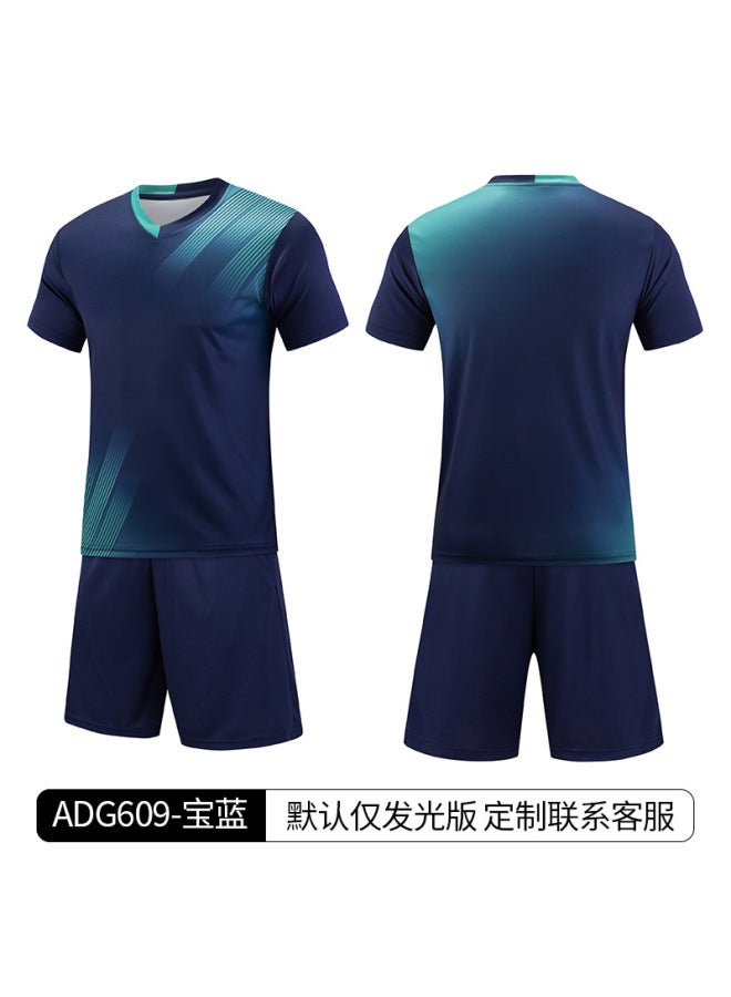 Children's Football Game Training Suit Youth Team Uniform Set Toddler Soccer Jerseys Outfit Quick Dry Soccer Suit