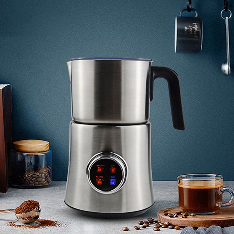 900ML Jug Electric Automatic Hot And Cold milk foam Making Latte Cappuccino Chocolate Iced Coffee Milk Frother Cooking Appliance - Image 1