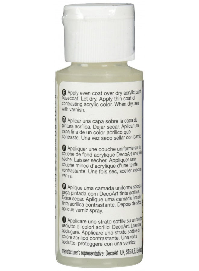 DecoArt DAS8-3 Americana Mediums Paint, 2-Ounce Paint, Weathered Wood - Image 3