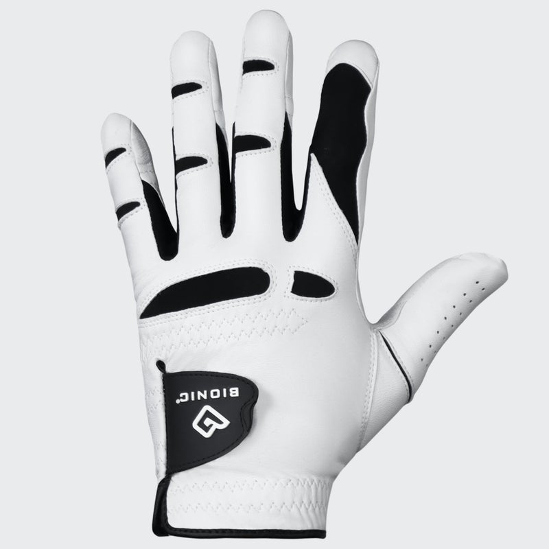 Bionic Men's StableGrip 2.0 Golf Glove, White, Left Hand, Large - Image 1