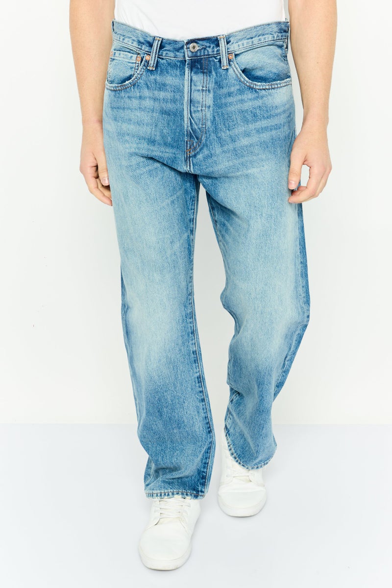 GAP Men Original Fit Wash No Stretch Denim, Blue - Image 1