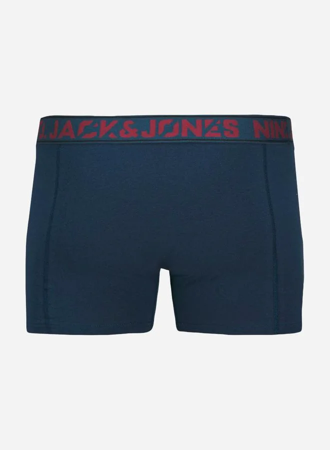 JACK & JONES Jack & Jones Pack of 3 - Colton Solid Trunks