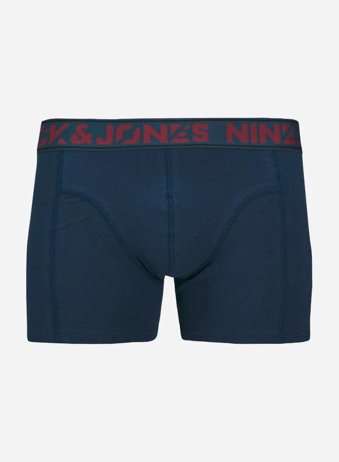 JACK & JONES Jack & Jones Pack of 3 - Colton Solid Trunks