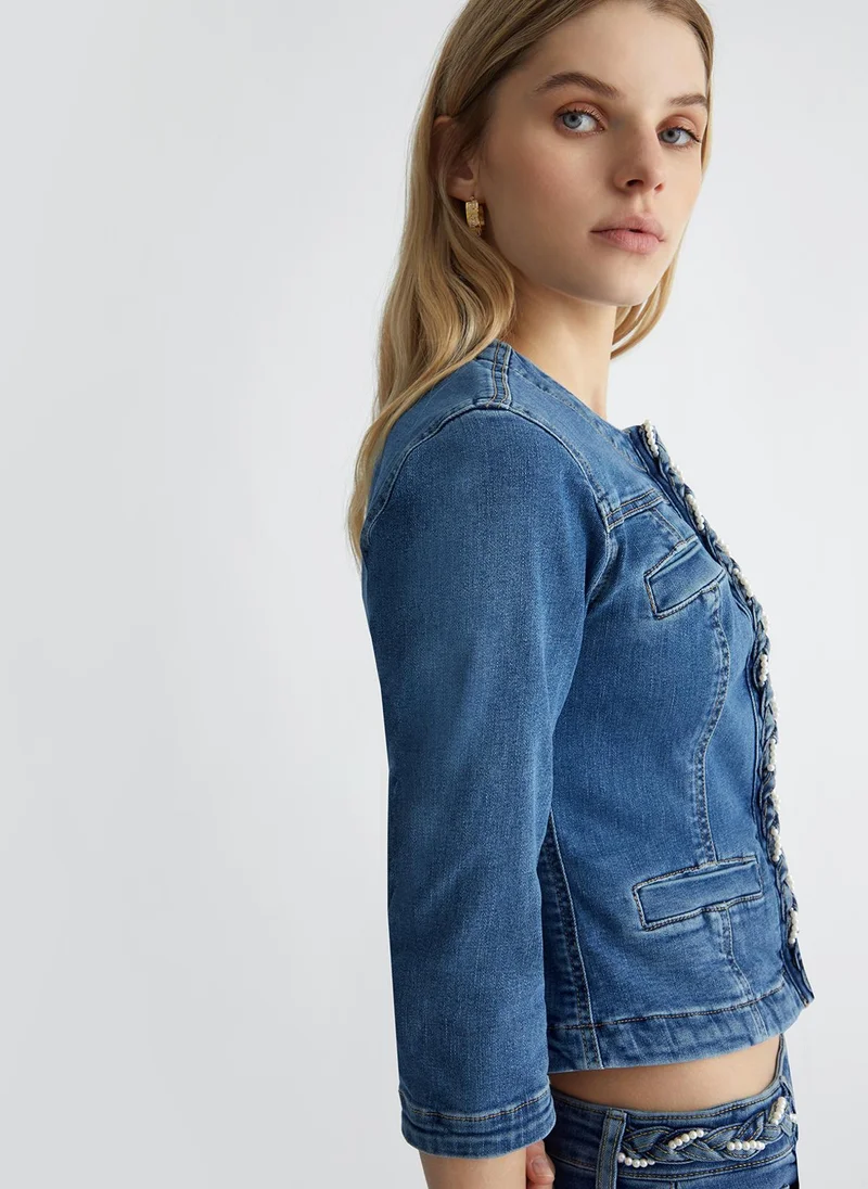 ليو جو جاكيت من الدنيم