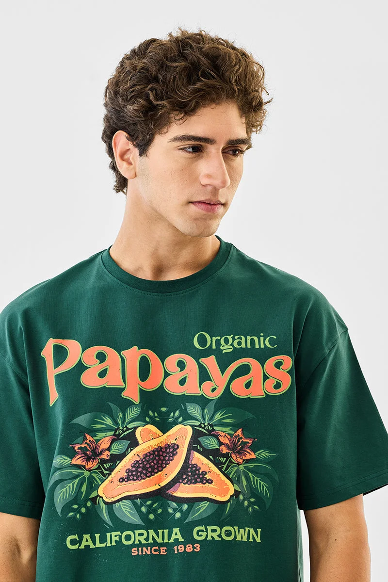 SNITCH Papayas 100% Cotton Oversized T-Shirt