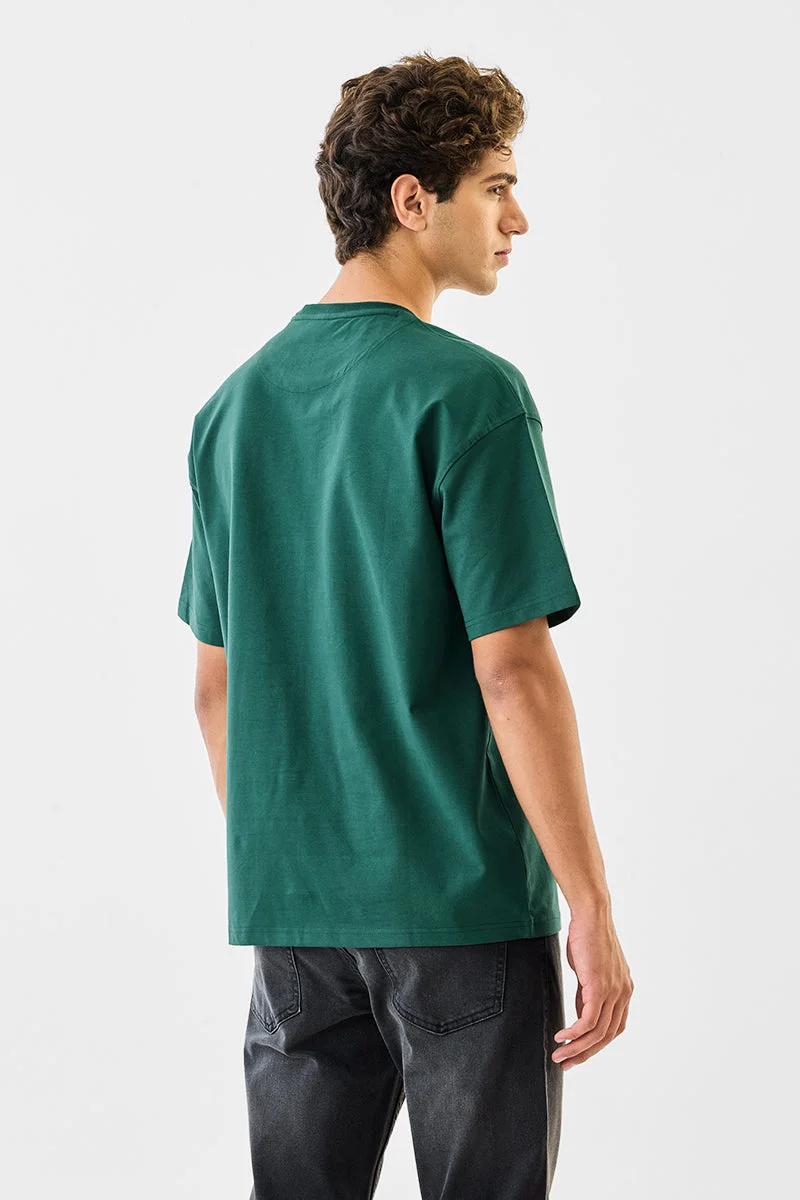 Snitch  Papayas 100% Cotton Oversized T-Shirt for Men | Best Price UAE
