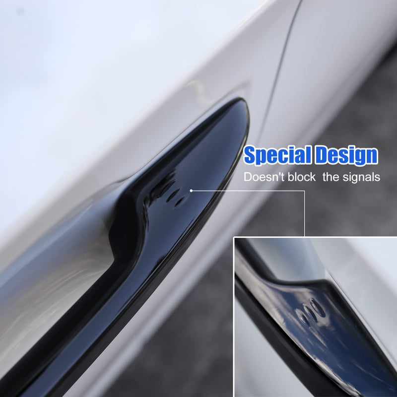 CKE Compatible with Honda Civic Accord CR-V HR-V 2026 2025 2024 2023 Compatible with Acura Integra 2026 2025 2024 2023 Accessories Car Exterior Door Handle Cover Trims -Glossy Black - Image 4