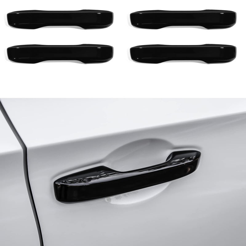 CKE Compatible with Honda Civic Accord CR-V HR-V 2026 2025 2024 2023 Compatible with Acura Integra 2026 2025 2024 2023 Accessories Car Exterior Door Handle Cover Trims -Glossy Black - Image 1