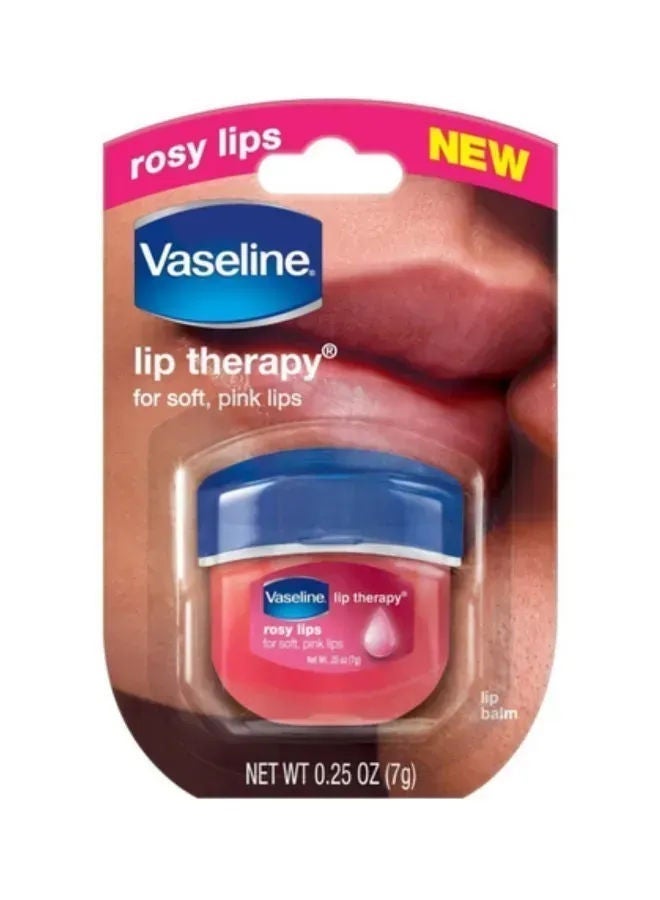Vaseline Rosy Lip Therapy For Soft & Pink Lips 
