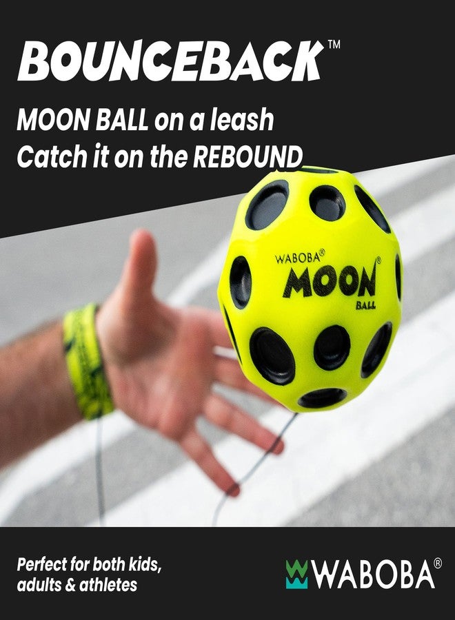 Waboba Bounceback Returning Moon Ball Hyper Bouncy Balls, Assorted Colors - Image 2