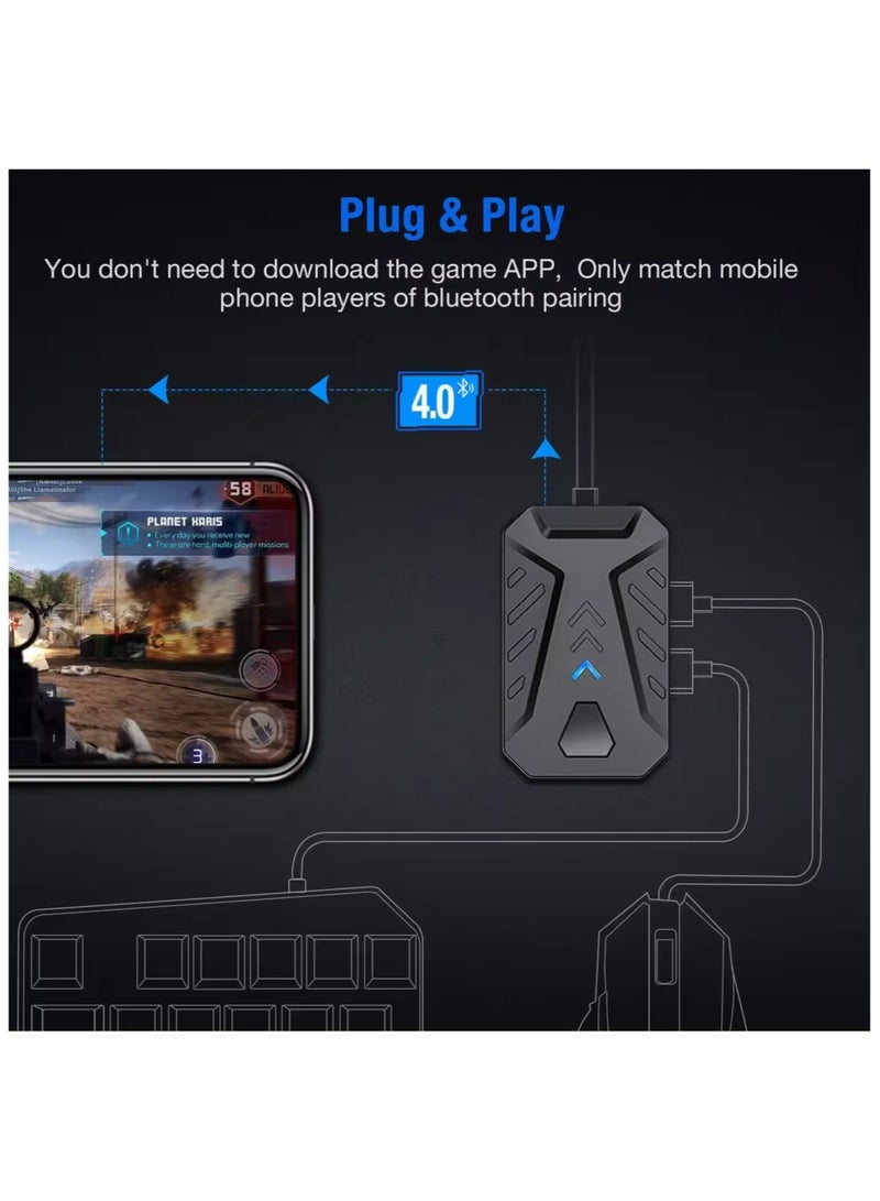 REBENUO Keyboard and mouse for PUBG for iPhone and Android, latest release 2024 - Image 4