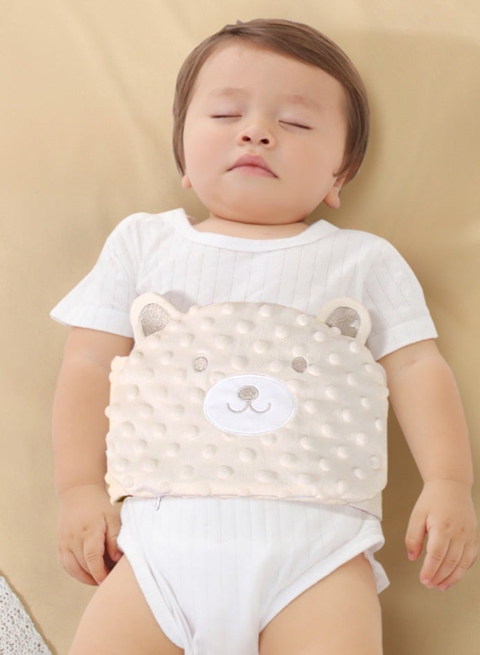 Baby Colic Gas Relief Belly Band 0-3 Years Natural Warm Compress For Upset Stomach Soothing Newborn Infant Colic Abdominal Pain Anti Bloating Miracle For Fussy Babies - Image 1