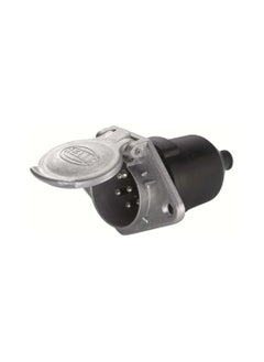 HELLA HELLA 8JB 003 833-011 Socket - 24V - 7-pin connector - Plug: Blade Terminal - Metal - DIN / ISO: 1185  - Image 1