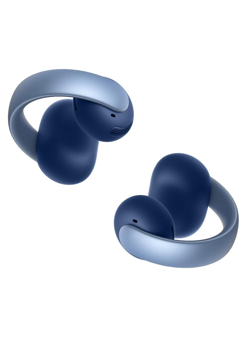 Soundcore AeroClip by Anker, Open-Ear Earbuds, Clip-On Headphones, Adaptive Comfort, Clear Calls with 4 Mics and AI, Stable Fit, 12mm Drivers for Crisp Sound, Open-Ring Design ‎Blue - Image 1
