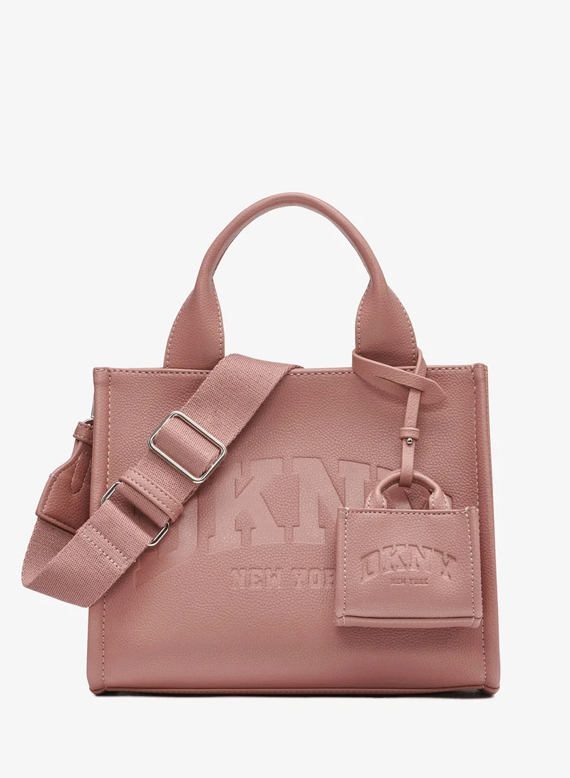 Hadlee Logo Detail Top Handle Tote