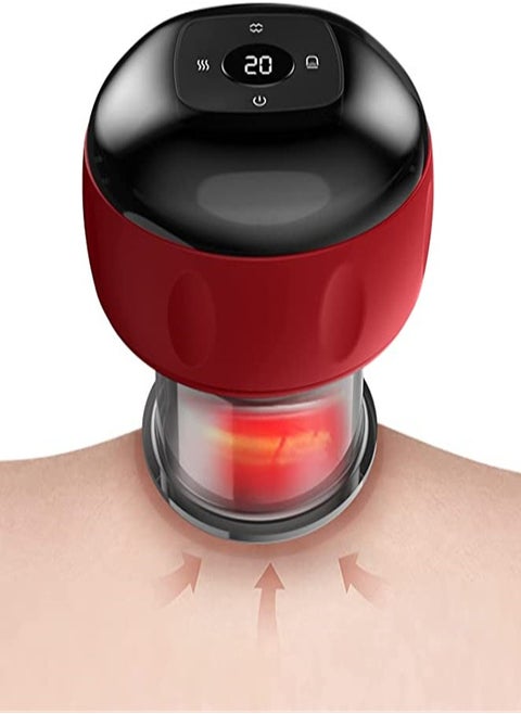 Smart Dynamic Cupping Therapy Set  Cellulite Massager 3 in 1 Vacuum Therapy Machine Cellulite Remover  Gua Sha Massage Tool with12 Level Temperature and Suction massage machine