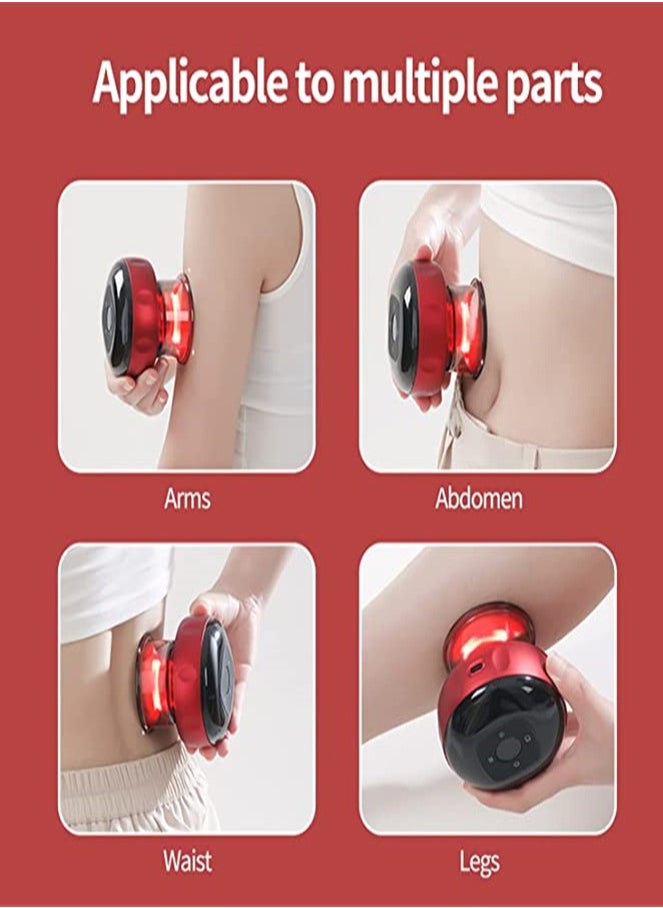 Smart Dynamic Cupping Therapy Set  Cellulite Massager 3 in 1 Vacuum Therapy Machine Cellulite Remover  Gua Sha Massage Tool with12 Level Temperature and Suction massage machine