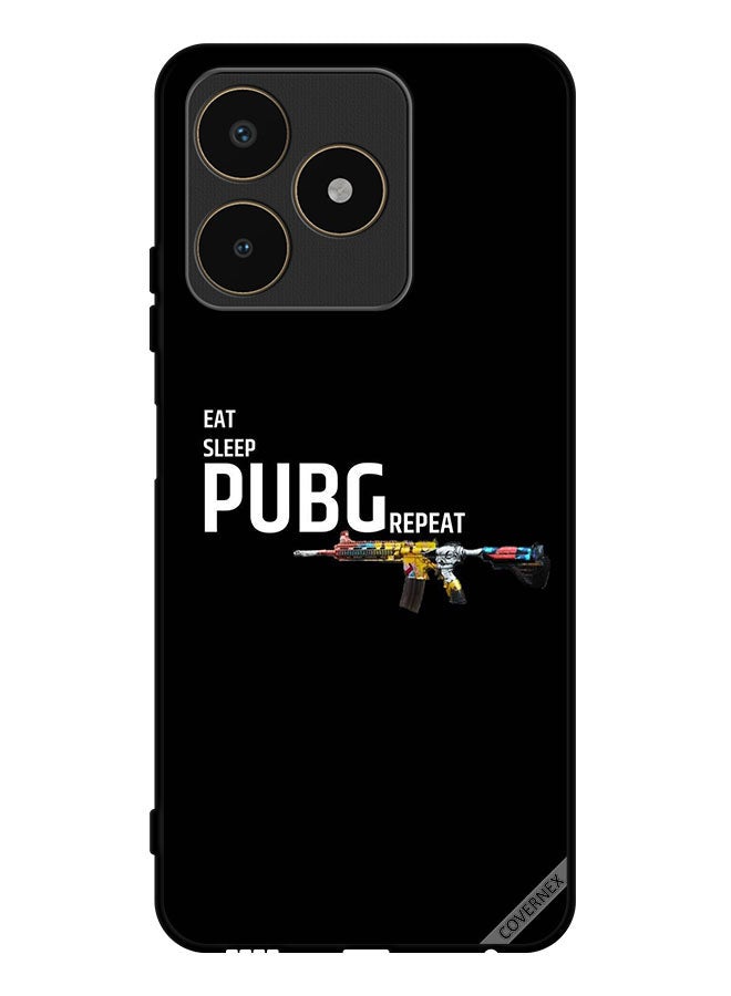 Covernex Protective Case Cover For Realme C53 Eat Sleep Pubg Repeat - Image 1