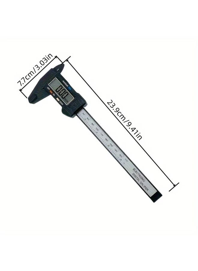 Black Digital Caliper Electronic Micrometer 150mm LCD Display Precision Measuring Tool - Image 5
