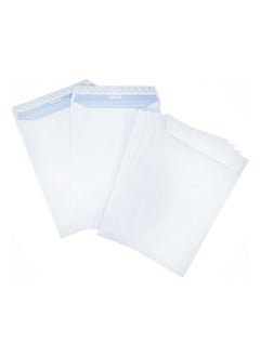 Maxi Maxi White A4 Envelopes 100Gsm 12.75"x9" Peel & Seal 25pcs Pack  - Image 3