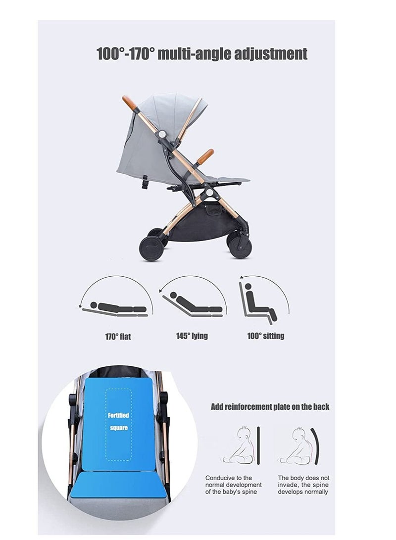 LIMOS Portable Stroller Travel Pram For Baby From 6 Months to 3 Years Old - Image 3
