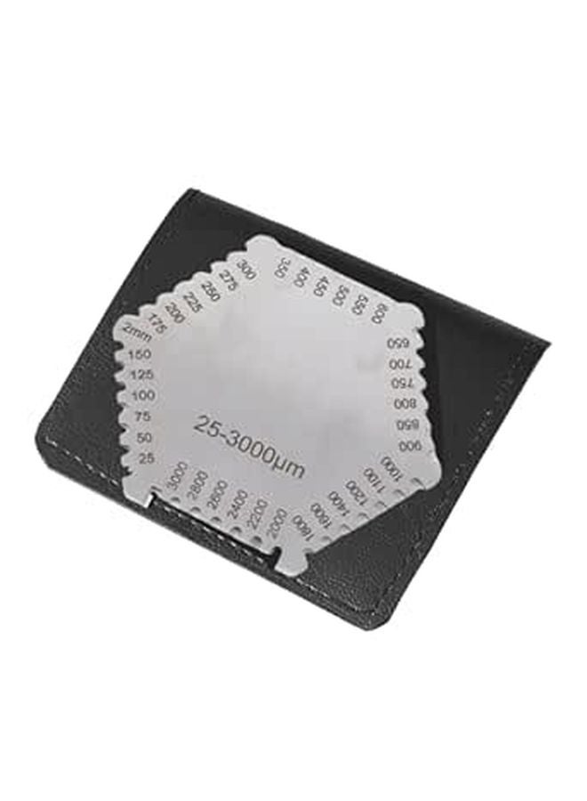 Stainless Steel Wet Film Comb Gauge 25 3000um Thickness Measurement Tool - Image 1