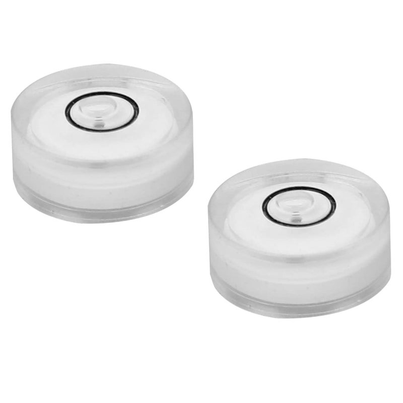 16 Pcs Bubble Level Set 12mm Diameter Height Accurate Surface Level Tool - Image 2