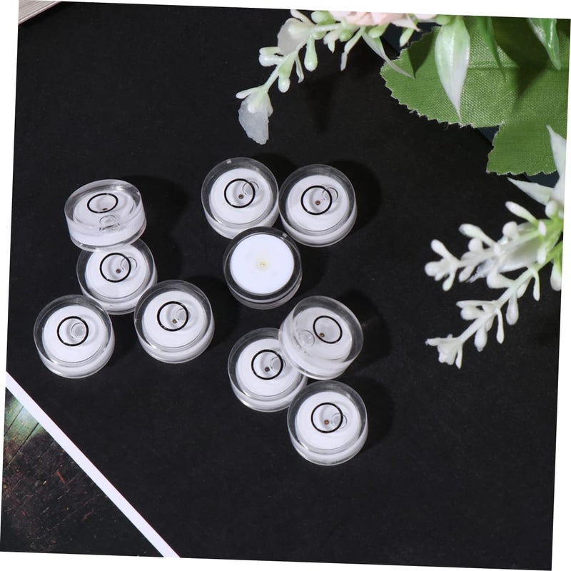 16 Pcs Bubble Level Set 12mm Diameter Height Accurate Surface Level Tool - Image 5