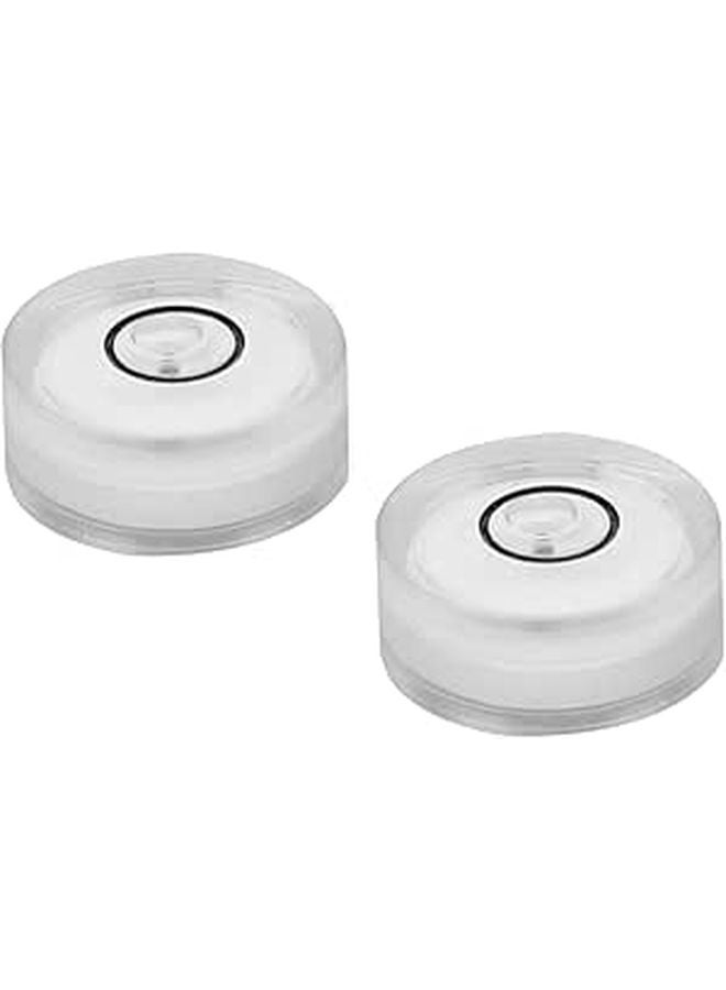 16 Pcs Bubble Level Set 12mm Diameter Height Accurate Surface Level Tool - Image 1