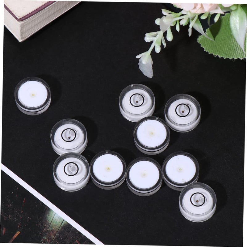 16 Pcs Bubble Level Set 12mm Diameter Height Accurate Surface Level Tool - Image 4