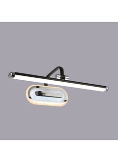 DANUBE HOME Danube Home Davinci Modern Wall Sconce Light For Wall Mirror| Indoor Wall Light With Inbuilt LED(Included)|19W LED Light|Aluminium+Polycarbonate Frame, Chrome Finish - L43xW13xH20cm (1 Year Warranty) 