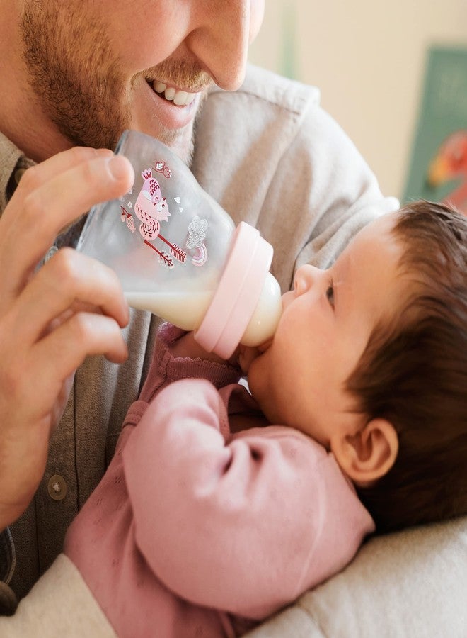 MAM BIBERON VERRE 0 MOIS ET + Garden Blanc Tétine Débit 1 (170 ml) - Image 4