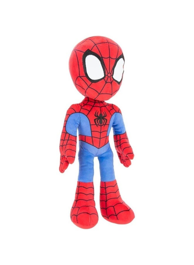 Marvel Spidey and His Amazing Friends Spidey Large Plush Toy (48.26 cm, Red/Blue) - Image 2