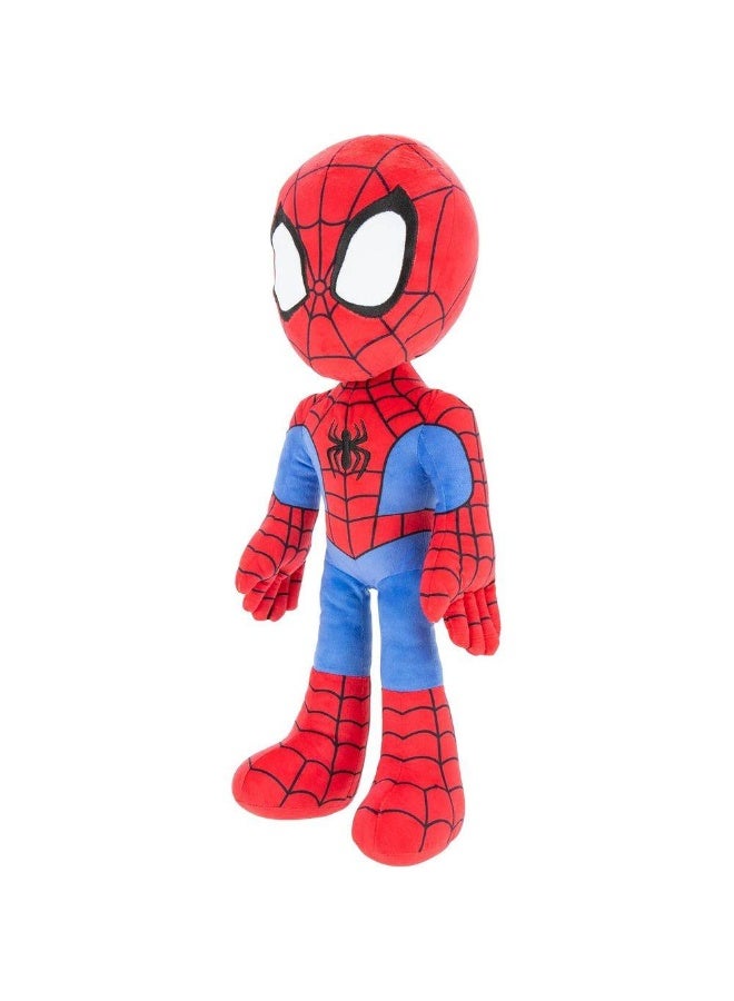 Marvel Spidey and His Amazing Friends Spidey Large Plush Toy (48.26 cm, Red/Blue) - Image 3