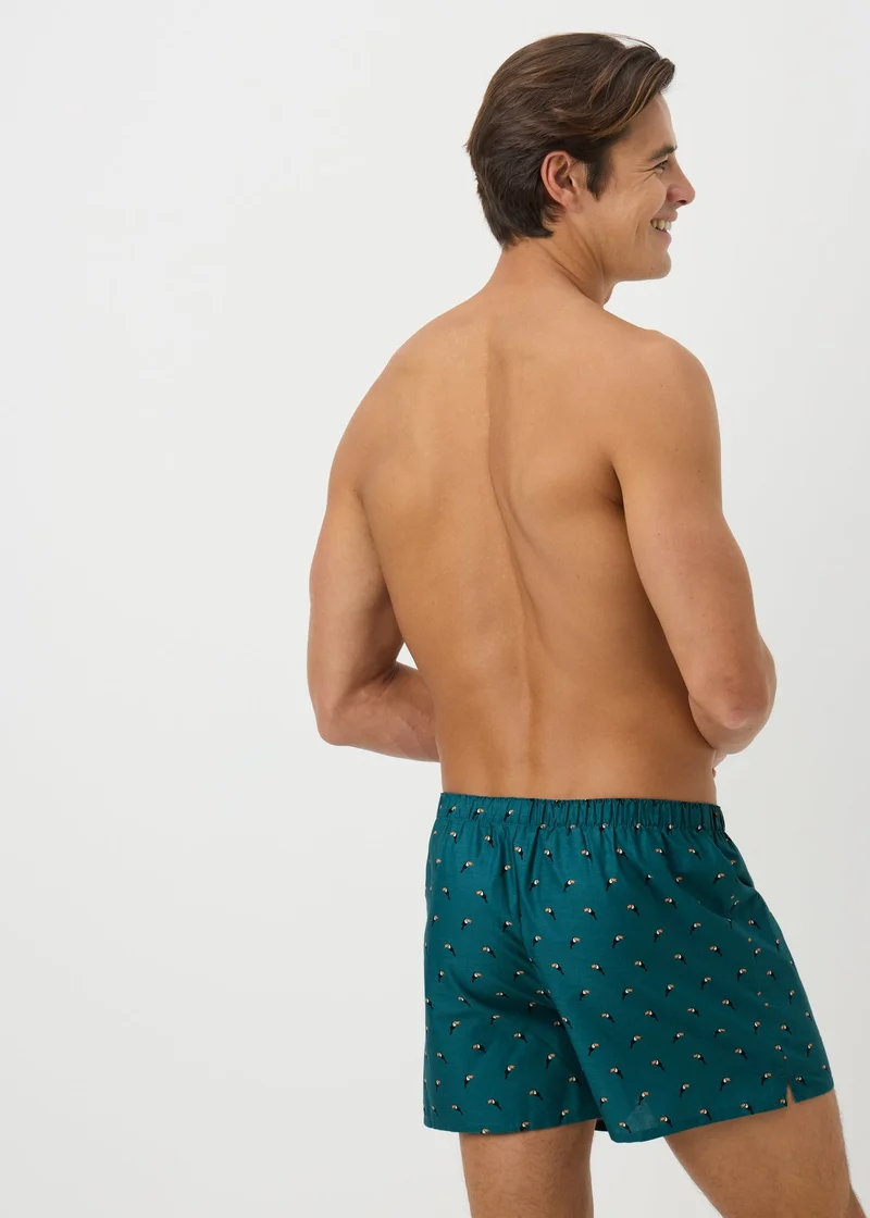 Matalan 3 Pack Multicolour Woven Boxers