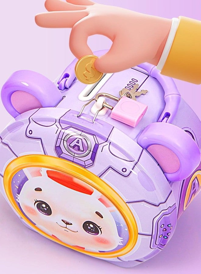SQUICKLE Cute Cartoon Creative Portable Piggy Bank | Money Saving Box with Combination Lock | Mini Coin Bank Gifts for Boys and Girls | Best Return Gifts for Kids (Pack of 1) (Panda) - Image 4